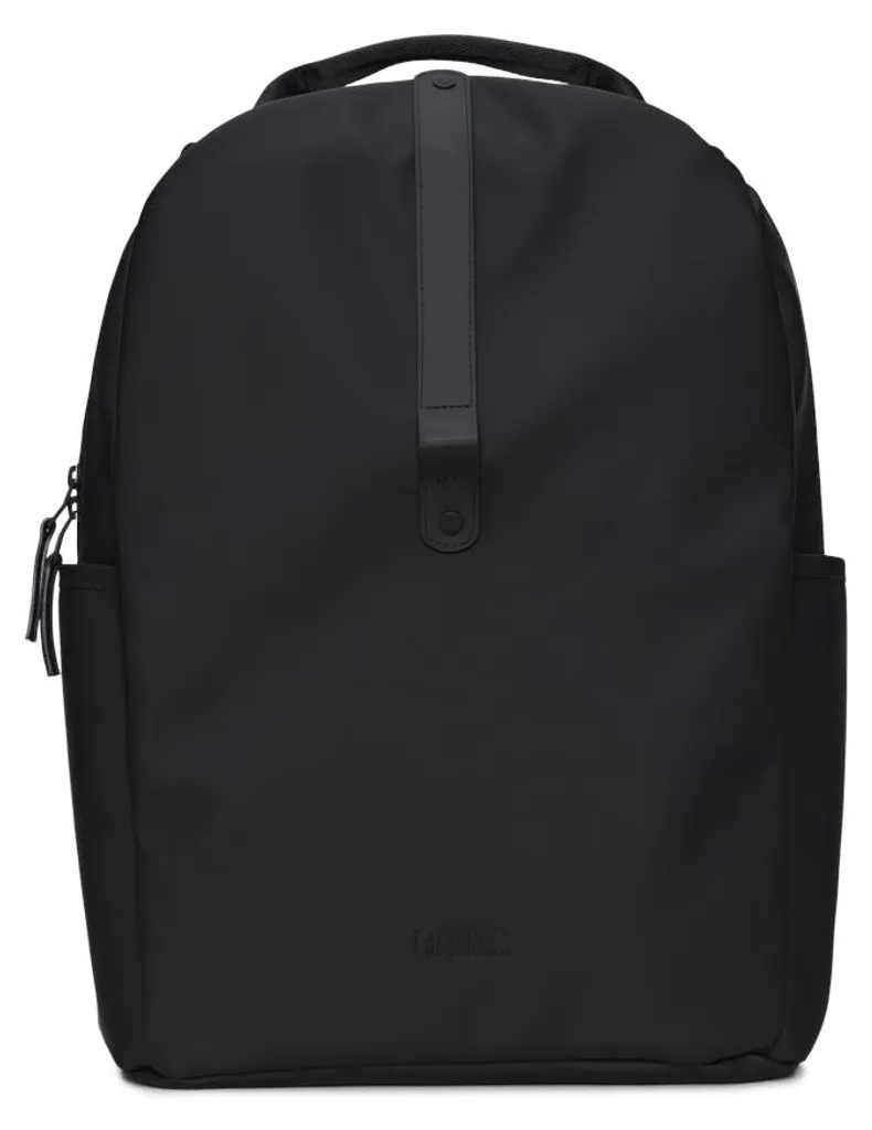 Rains Clip Front Backpack W3 Noir - Sac à Dos Imperméable Design Épuré - 10