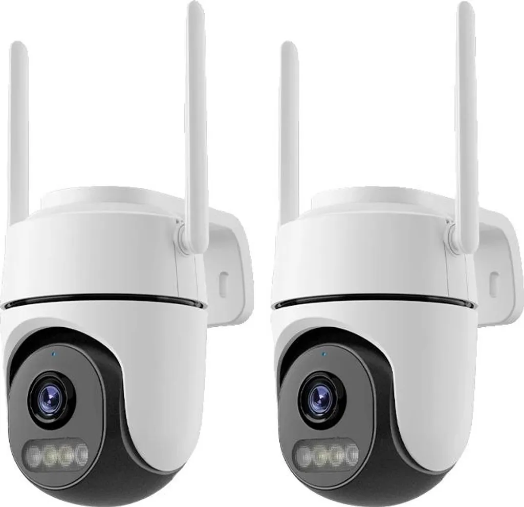 Protégez votre domicile contre les intrusions : Pack 2 Caméras PTZ WiFi