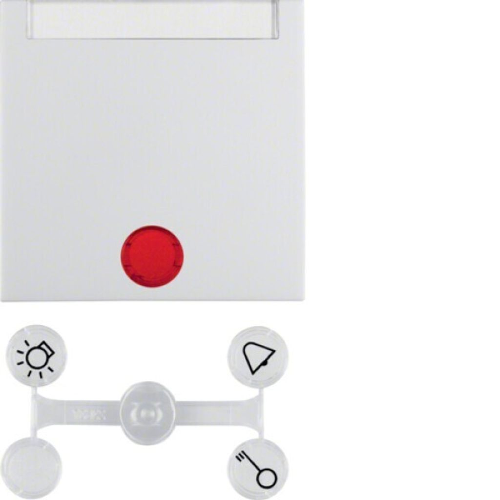 Berker WIPPE M.LINSE/SCHRIFTF. PWS (16288989 GLÄNZEND S1)