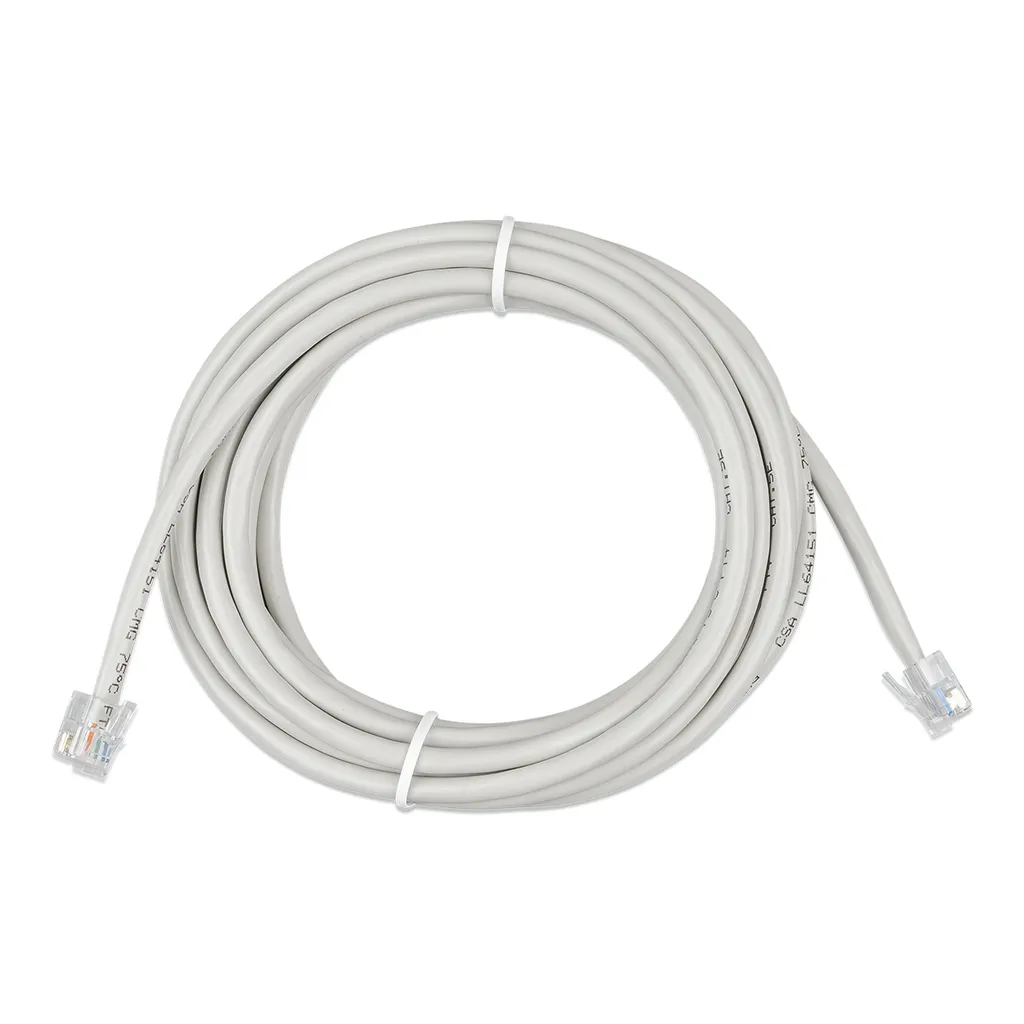 Câble de connexion RJ12 UTP pour contrôleur de batterie BMV Victron