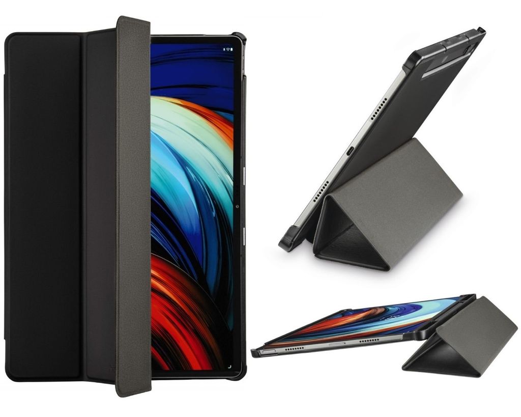 Étui pour tablette Fold Noir pour Lenovo Tab P12 Pro + Image du produit 