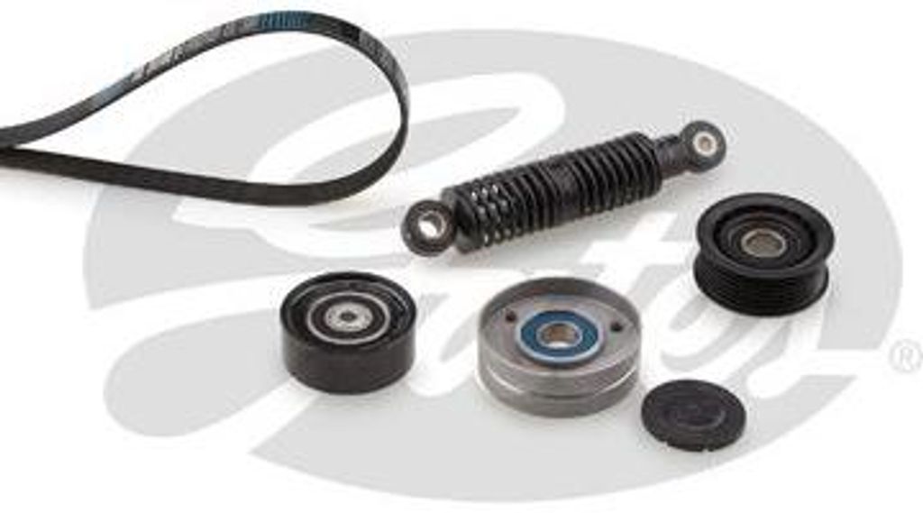 GATES K116PK2403 Keilrippenriemensatz OE kompatibel mit Passat 3B, Superb, A8 4D, A6 4B, A4 8E, A4 8H, A4 8D