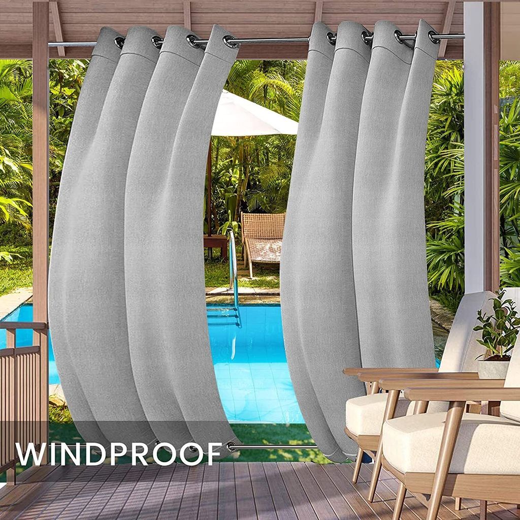 Topchances Set de 10 Rideaux Outdoor Rideau extérieur avec Image du produit 