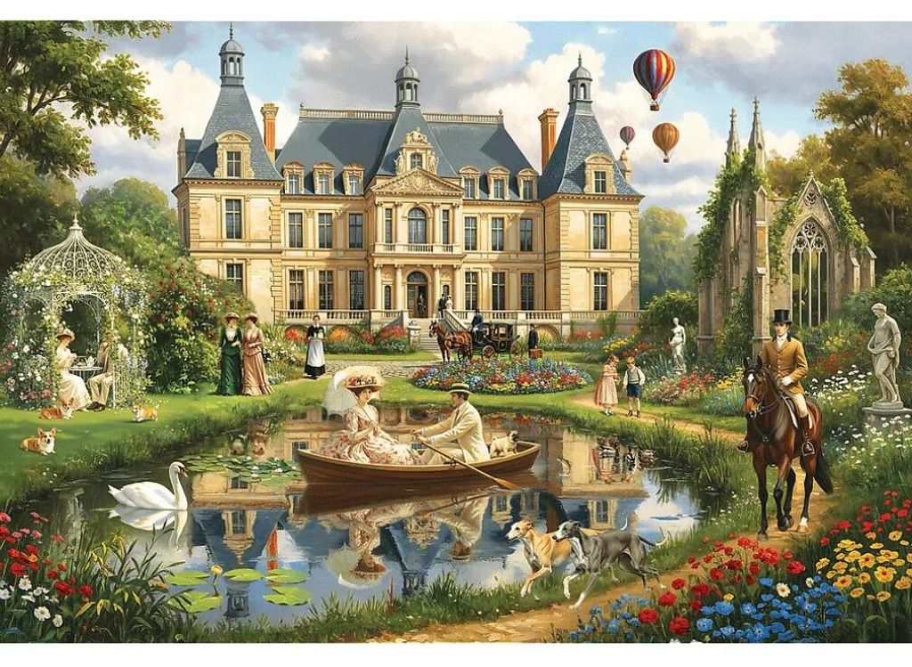 Trefl, Palast am Wasser, 1500 Teile Puzzle Produktbild 