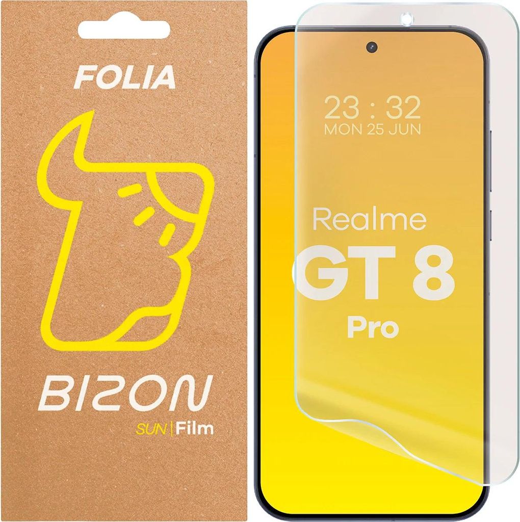 Matte Folie für Realme GT 8 Pro, Bizon Glass Film Sun, 1 Stück