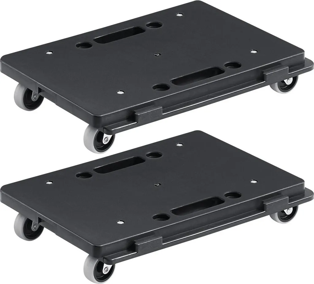 Support pour meuble à roulettes robustes 500 lb, chariot plat sécurisé