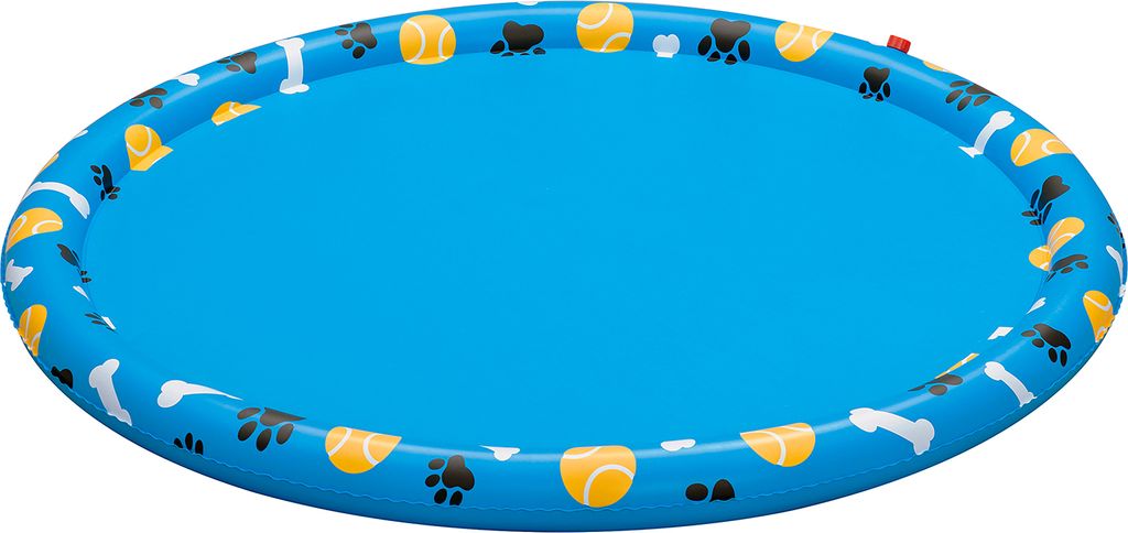 Bestway® Wassermatte Pfote für Haustiere Ø 147 cm Produktbild 
