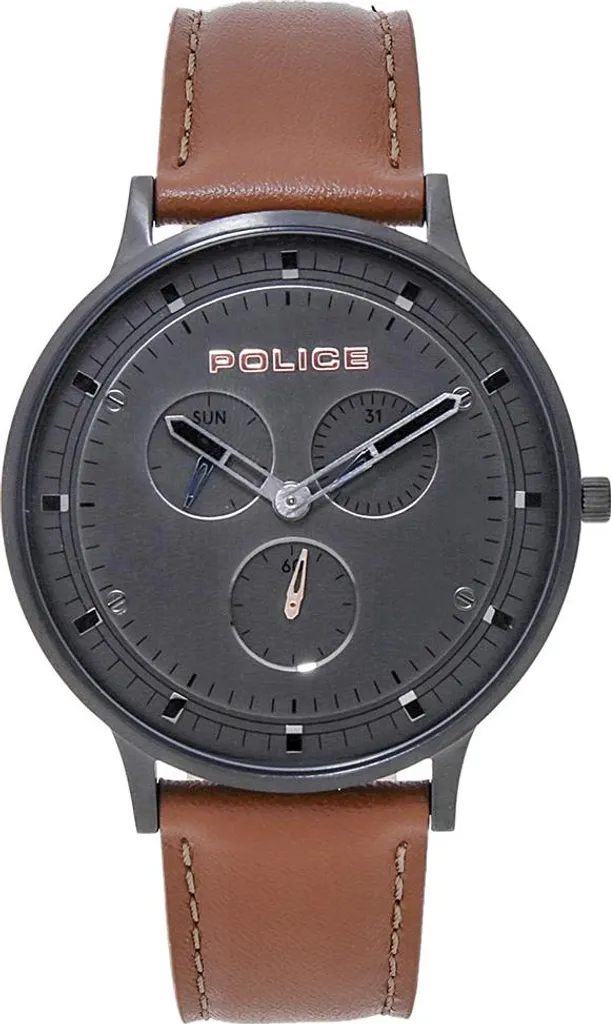 Orologio da uomo Police PL.15968JSB-39 marrone