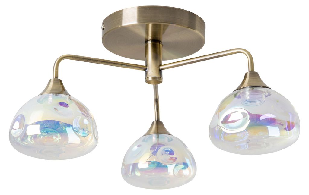 Deckenleuchten - 3er LED Deckenleuchte "VARNA" L/B: 42cm, Produktbild 