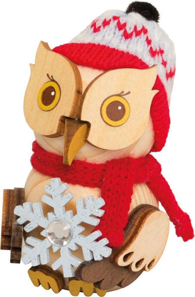 Drechslerei Kuhnert - Mini-Eulen aus Holz - mit Produktbild 