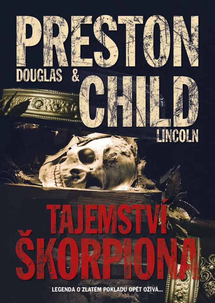 Livre Tajemství škorpiona de Douglas Preston - Roman Thriller Suspens