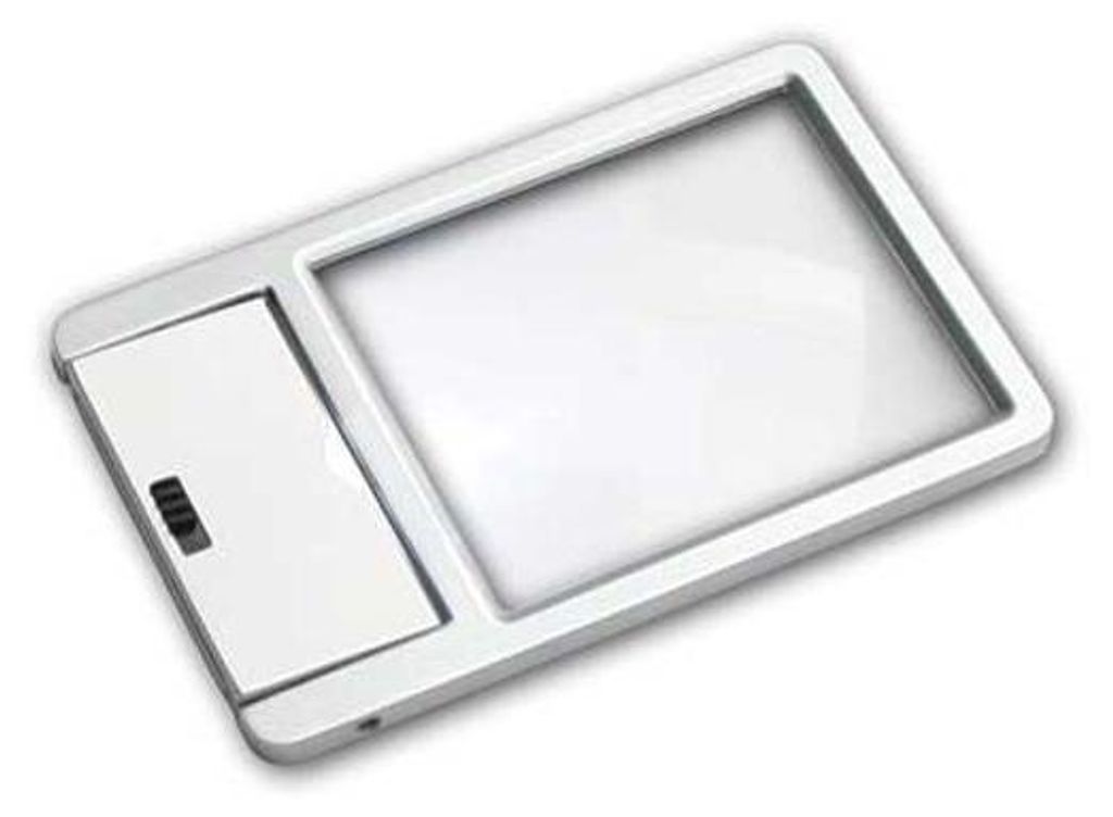 SAFE 4650 Metall-Lupe im Kreditkartenformat Produktbild 