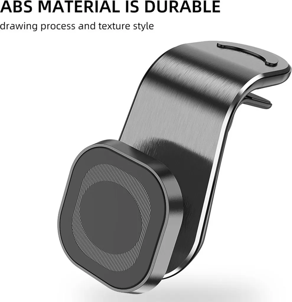 supporto magnetico a 360 gradi per il telefono dell'auto per le bocchette dell'aria, supporto per GPS, supporto magnetico