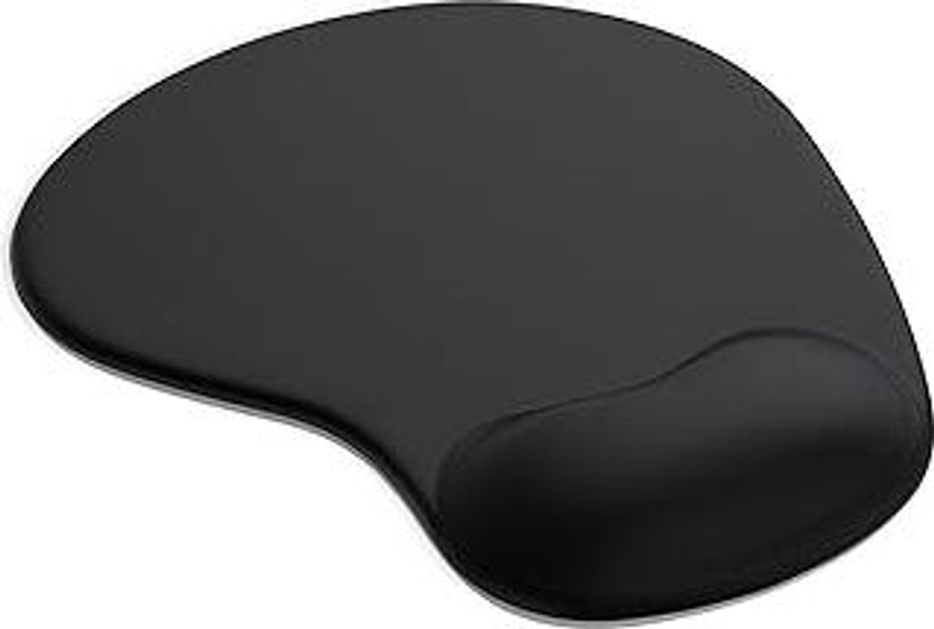 Gel Mauspad ergonomische Handgelenkauflage - Office Komfort Mousepad - Handgelenkpolster Handauflage - Gelkissen Gelpolster - Maus und Tastatur - a...