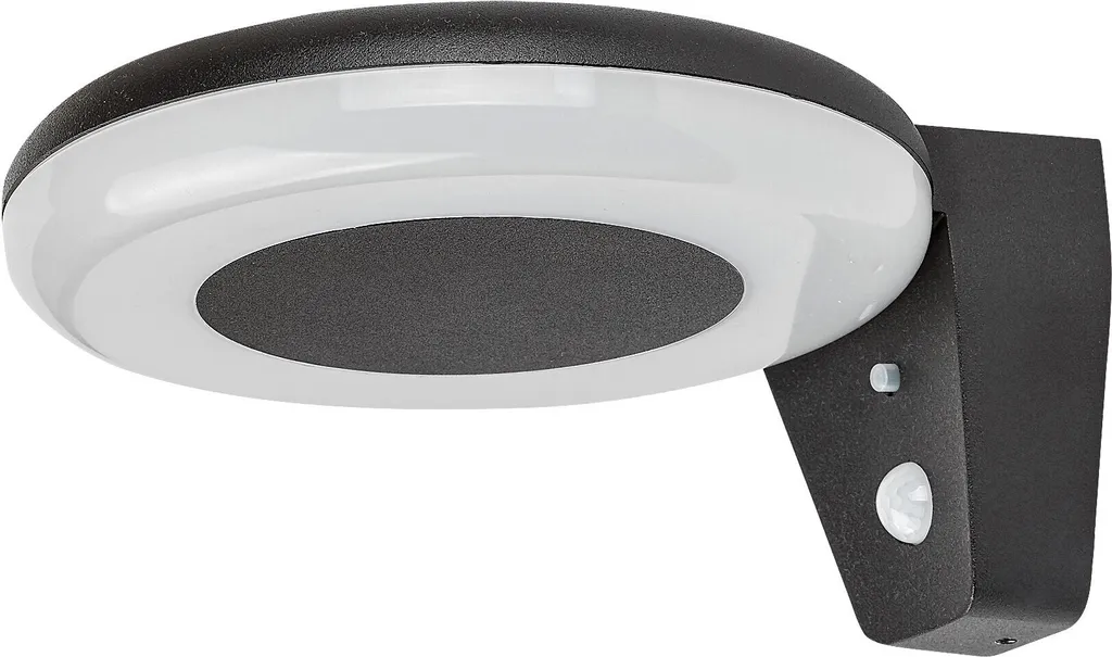 Applique solaire LED Rabalux Certovo 77010 4W Noir IP44 avec détecteur
