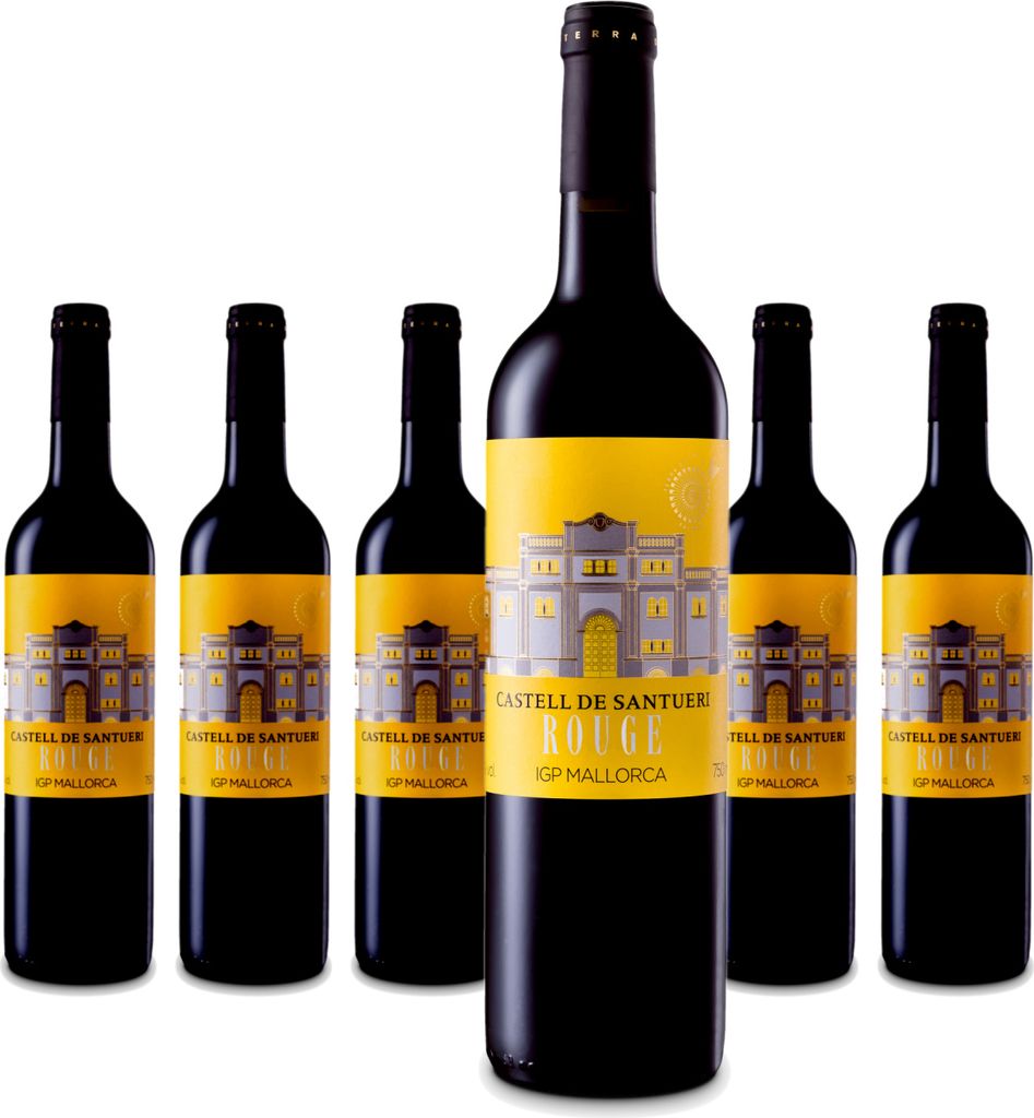 6 x Castell de Santueri Rouge