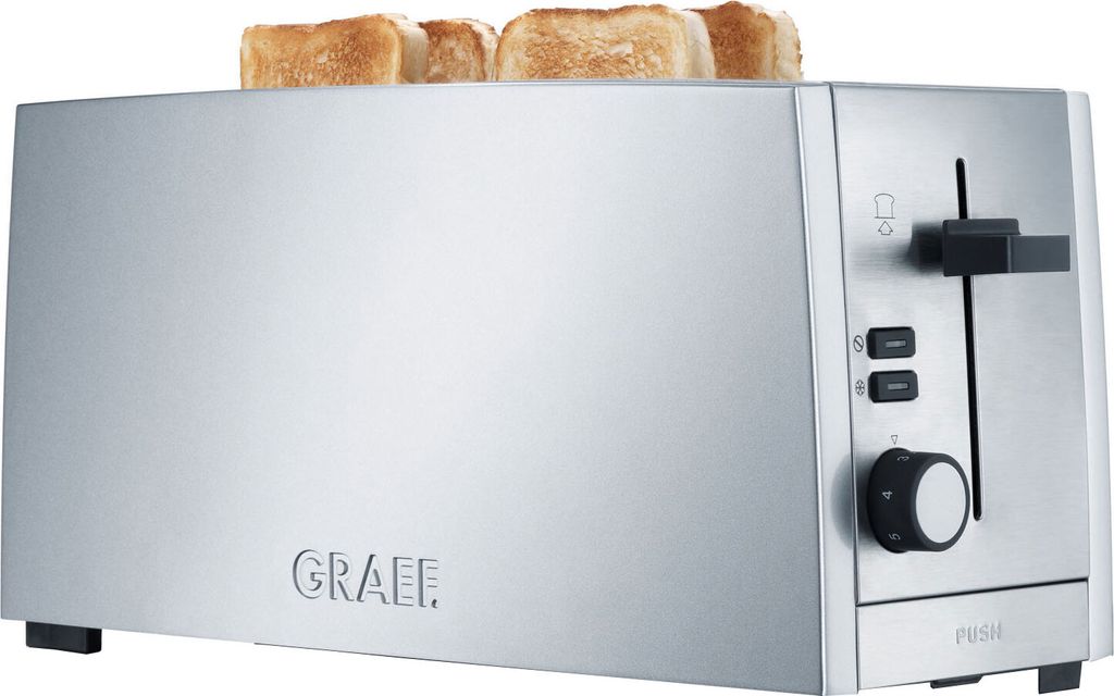 Gebr. Graef TO100EU 4 Scheiben Langschlitz Toaster, Produktbild 2