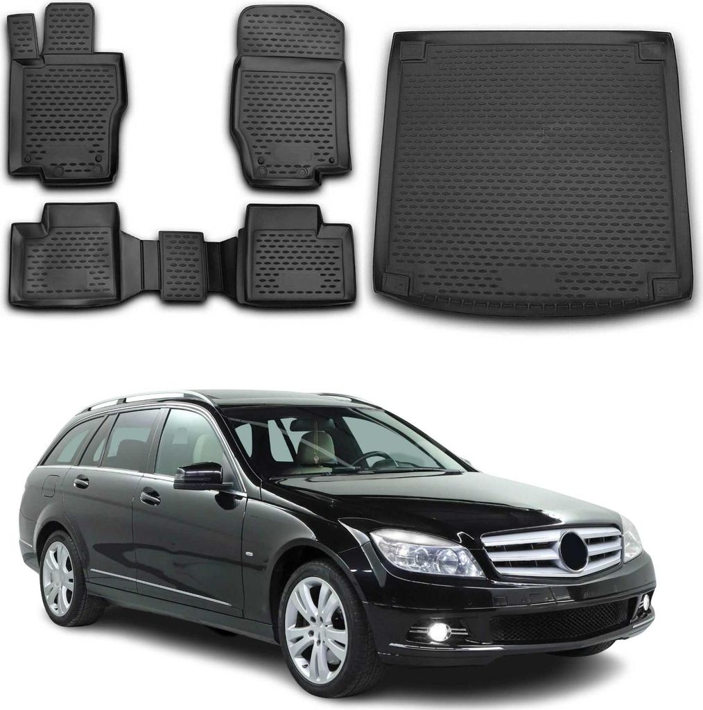 Sada podlahových rohoží a vložek do kufru pro Mercedes Obrázek produktu 