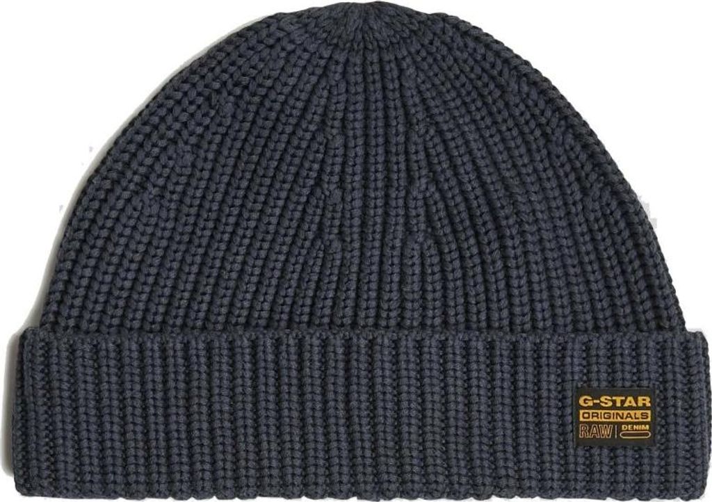 G-STAR ORIGINALS FISHERMAN BEANIE Blau