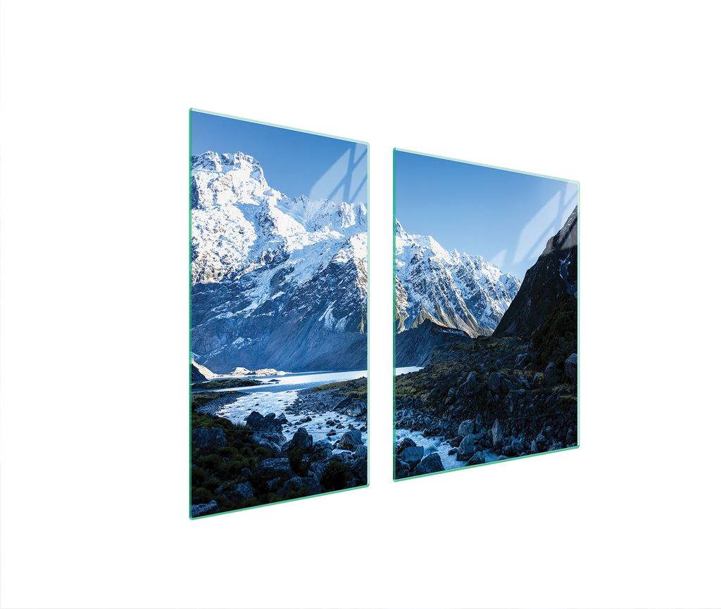 Glasschutzplatte Für Herd 90X52 Oben