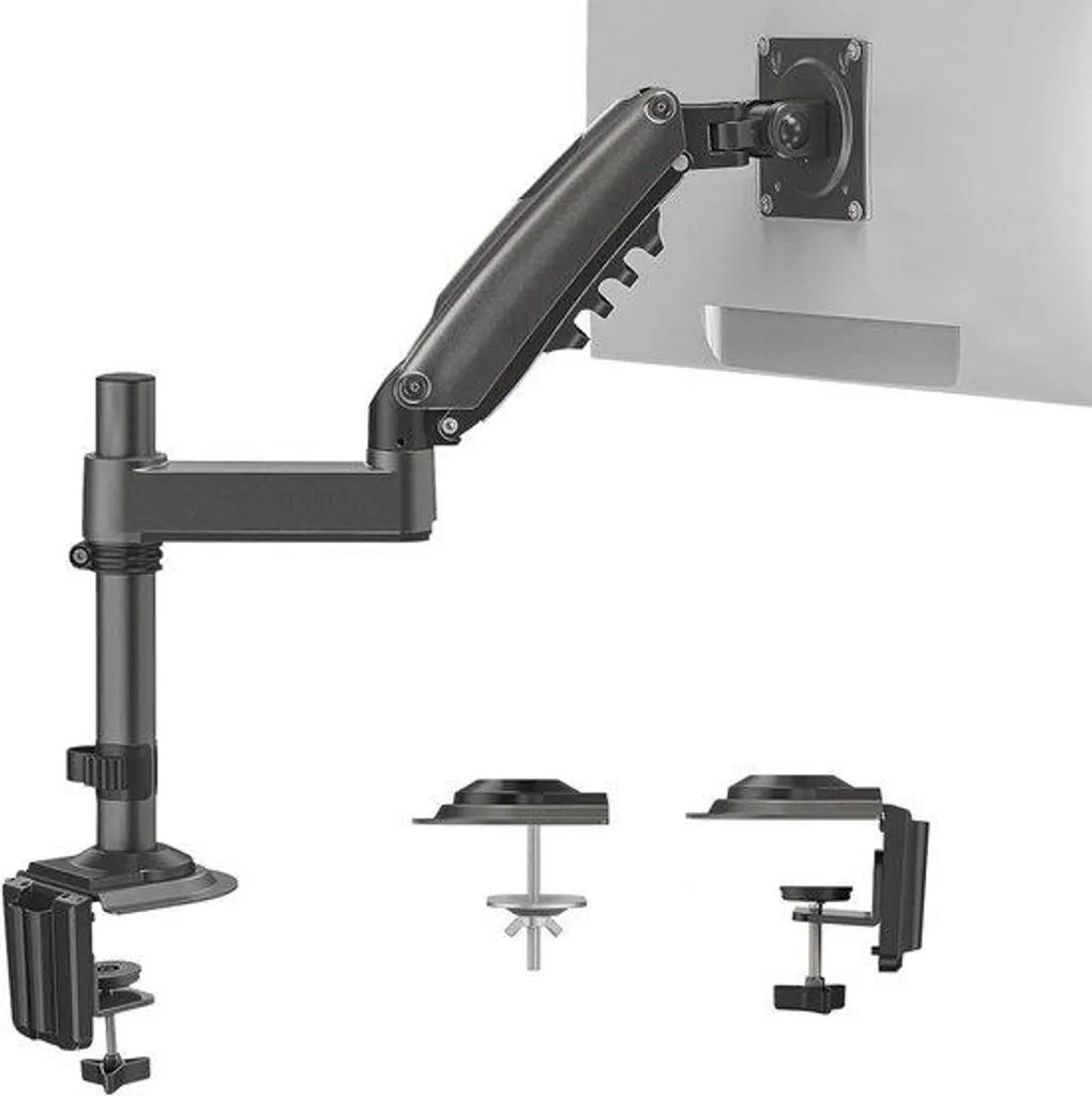 Support de moniteur de bureau pour écran plat LCD LED inclinable VESA
