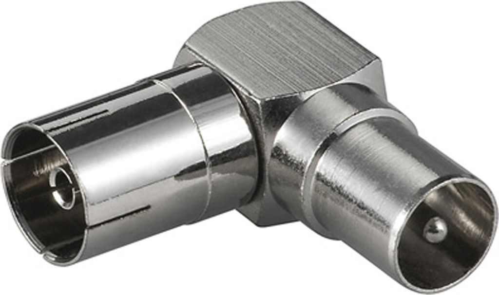 VALUE Koaxial Winkeladapter Produktbild 
