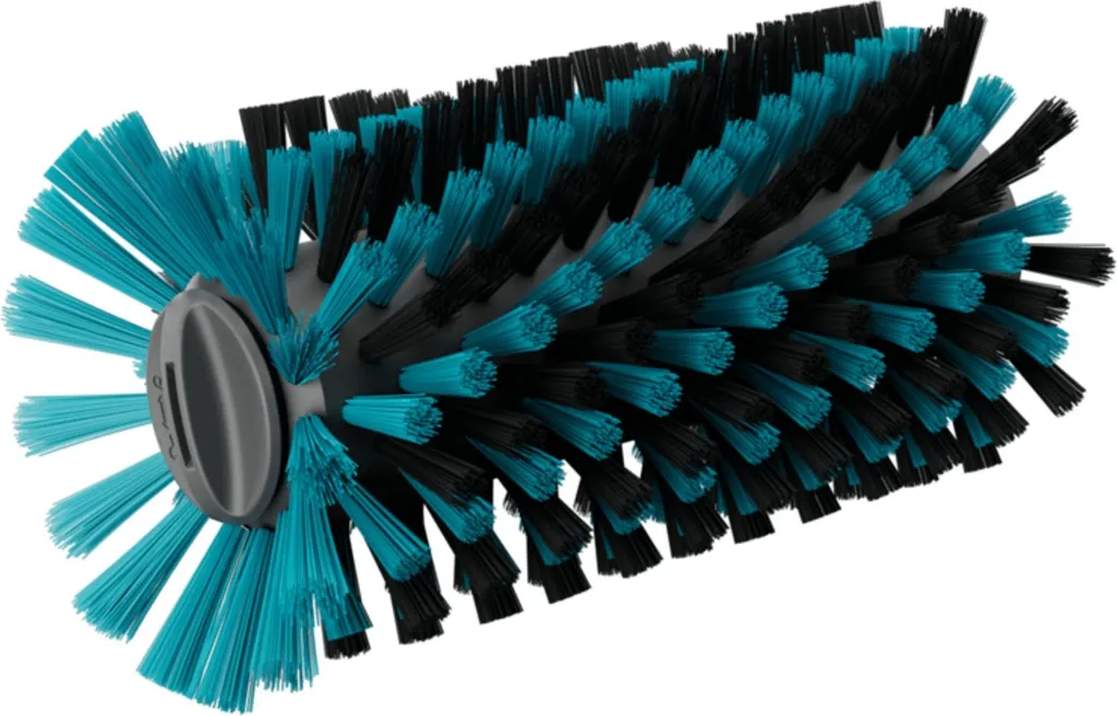 Brosse rouleau à poils durs haute densité en nylon pour décapage sol