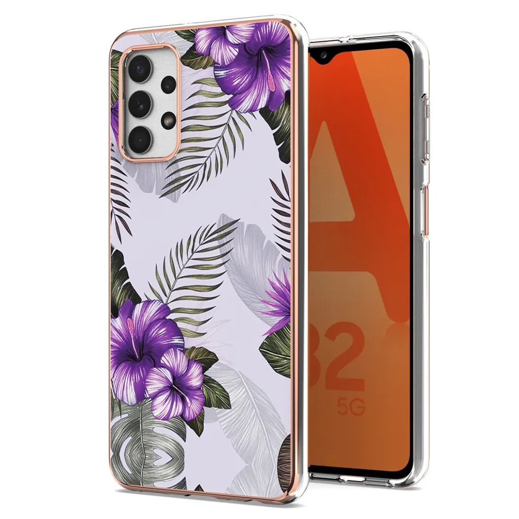 OFFERTA Cover Samsung A23 5G Viola Silicone TPU - Protezione Totale