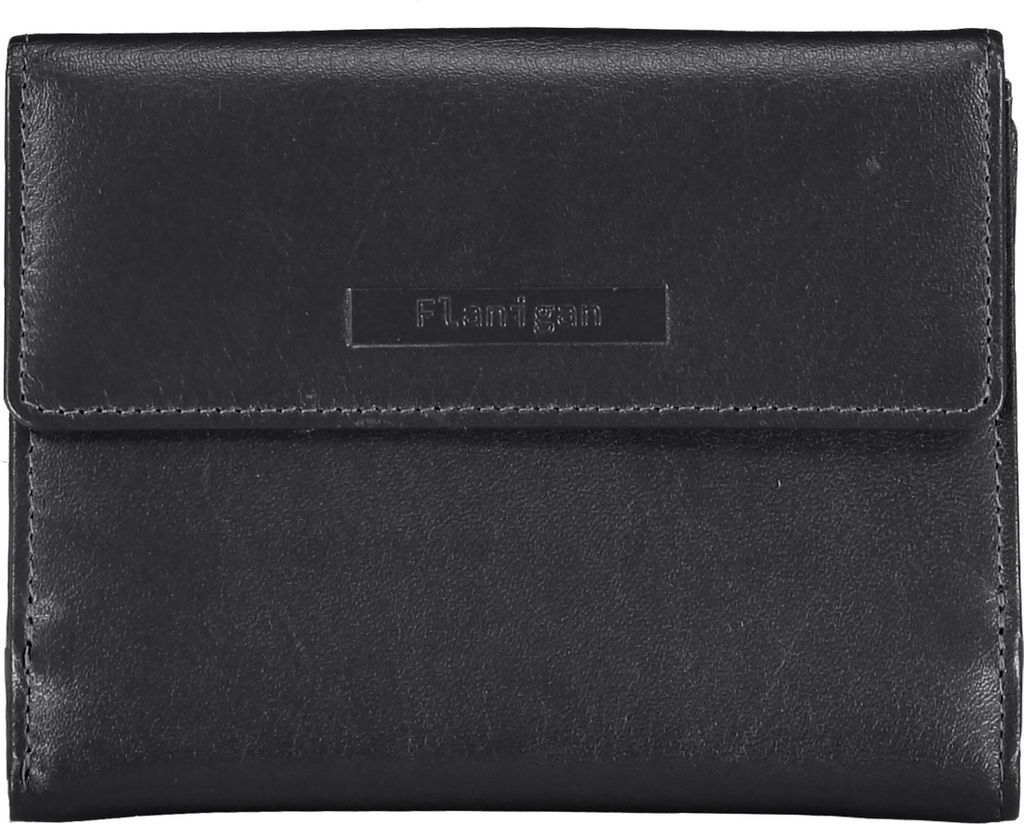 Flanigan Geldbörse Alba Schwarz 9.5 Produktbild 