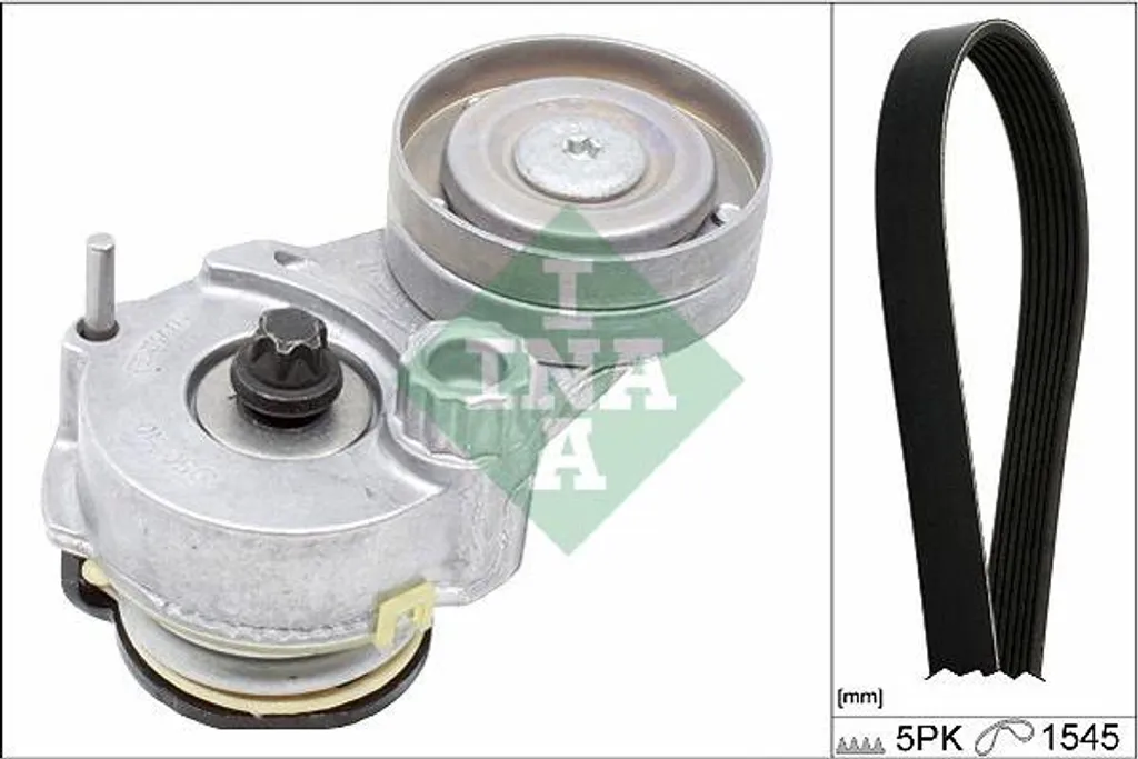 Kit de courroies accessoires crantées OE 1340268 pour Opel Astra et Zafira