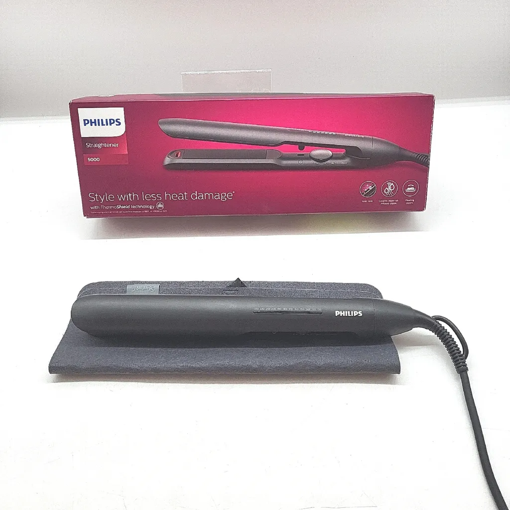 Fer à lisser Philips BHS510/00 Noir avec technologie ThermoShield - 18