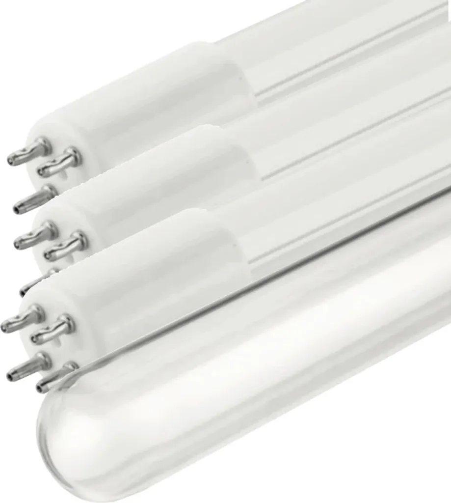 Lampe UV 25W anti-bactéries - Pack de 3 tubes quartz pour eau purifiée