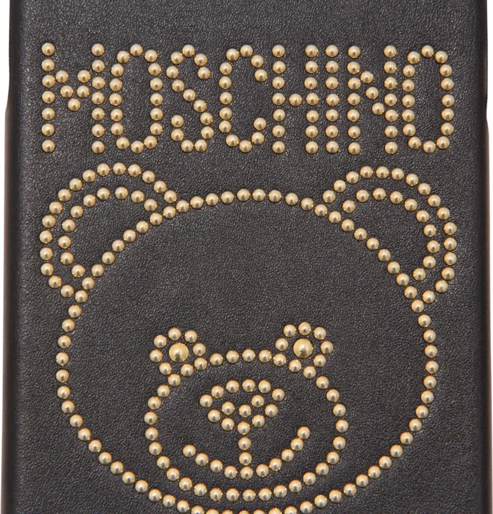 Protection iPhone 12 Pro Moschino - Coque Rigide de Luxe Modèle 7273Ap - 3