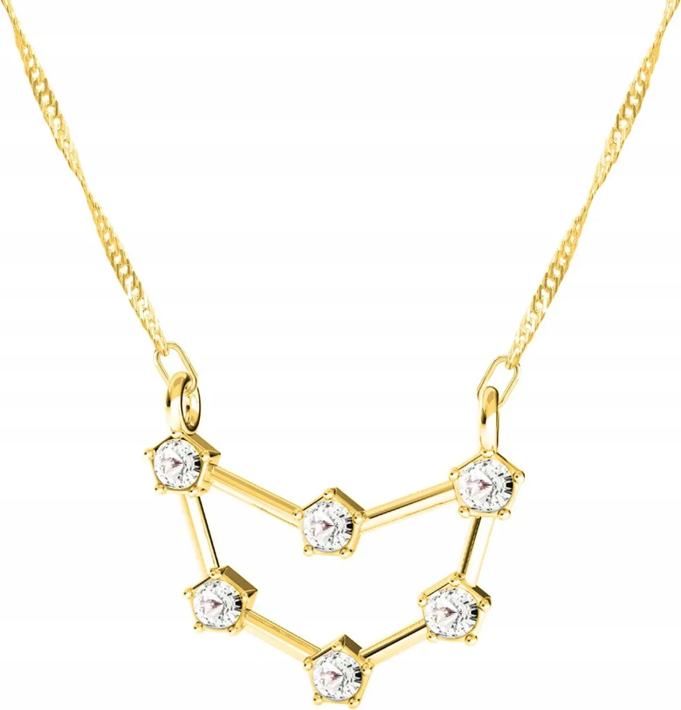 Collana Pendente Capricorno Argento 925 | Gioiello Simbolico Oro