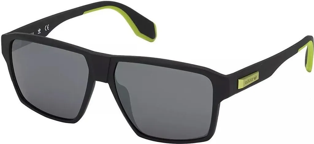 adidas Originals OR0039 Solaires Miroir Fumé avec Monture Légère Noire