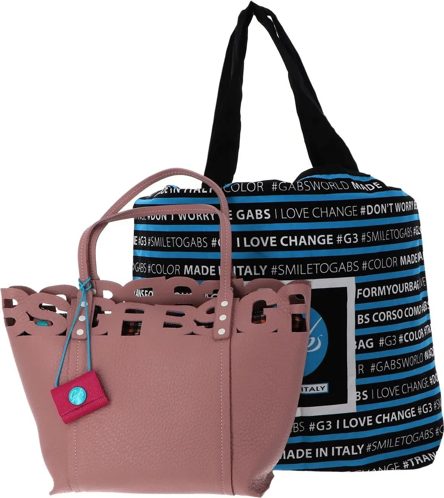 Fini les Sacs Encombrants : Adoptez le Sac Shopper Plat Gabs Jade TG Rose