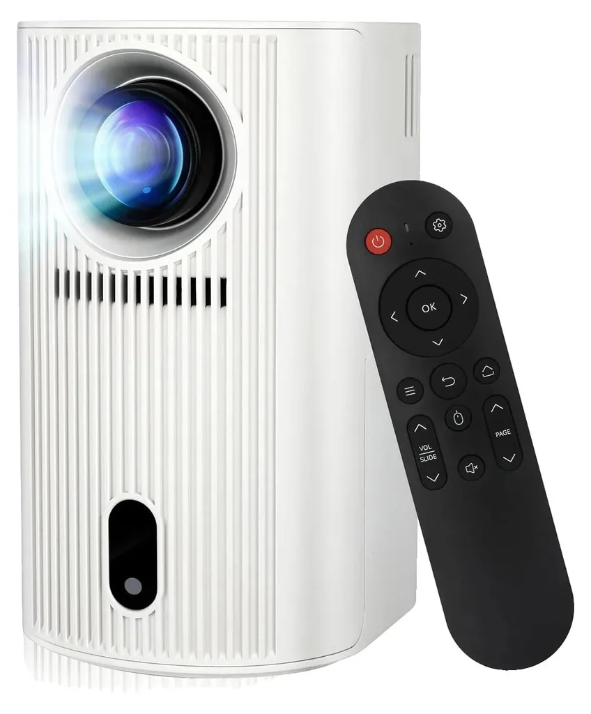 Projecteur Vidéo 4K WiFi Bluetooth avec Prise EU - Modèle Lumina X5