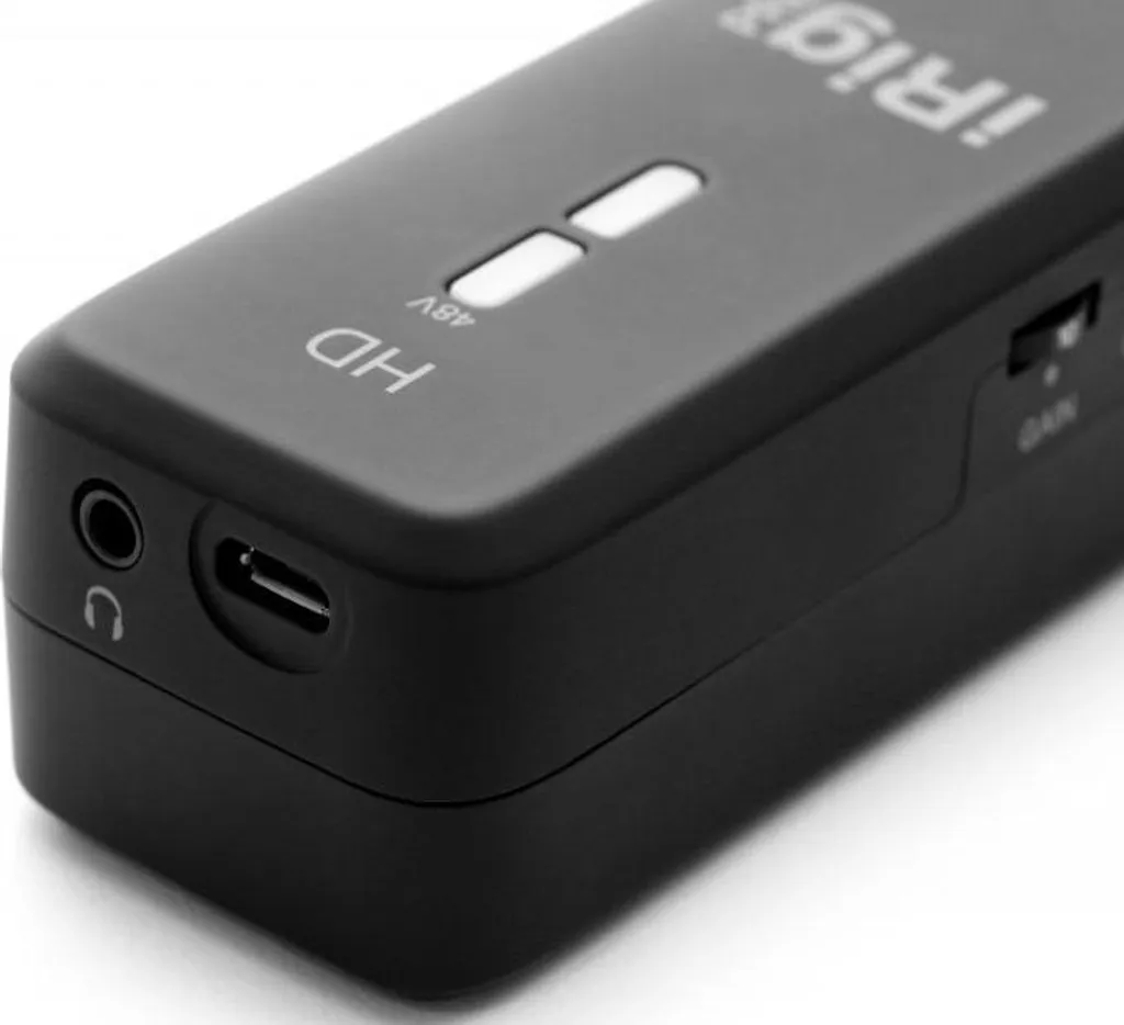 Interface iRig PRE HD IK Multimedia préampli micro XLR pour smartphone - 10