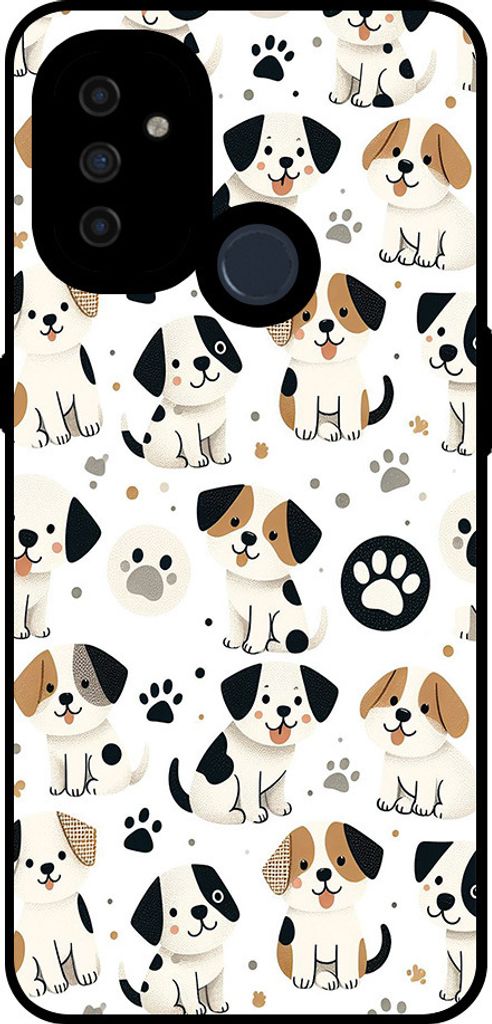 Smartphonica Telefon Fall geeignet für OnePlus Nord N100 mit Hund drucken - TPU zurück Abdeckung Fall Hund Design