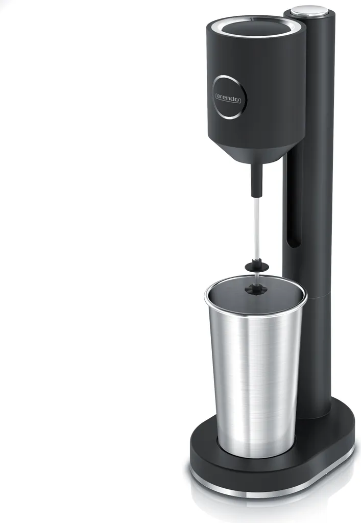 Mixeur Plongeant pour Boissons et Shaker Électrique de Cuisine 100W Noir