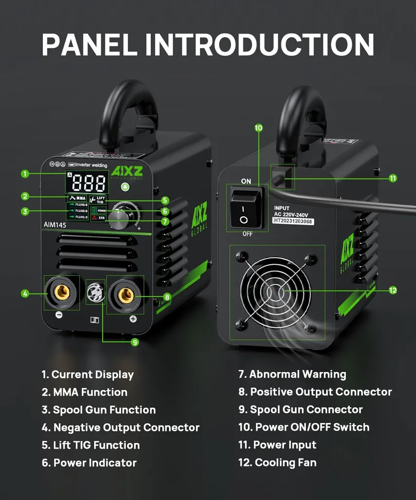 Machine à souder AIM145 3 en 1 - Poste à souder 220V Haute Précision