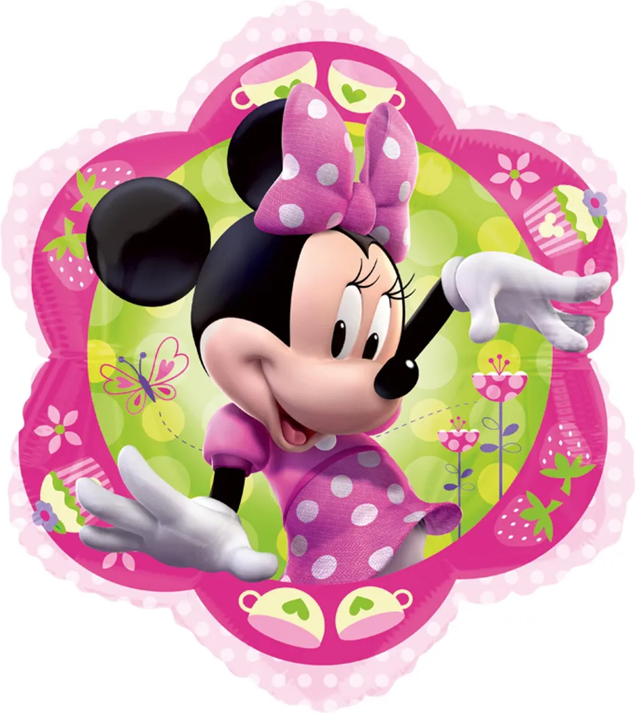 Amscan 2643701 Ballon de baudruche Minnie Mouse carré de 46 x 46 cm