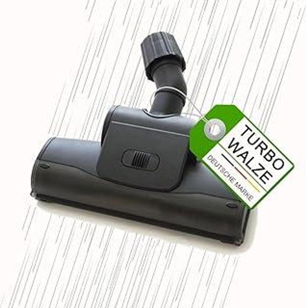 Staubsauger Turbodüse Universal I Turbobürste Staubsaugerdüse mit rotierender Bürstenwalze I kompatibel mit Kärcher Bosch Siemens Philips Task...