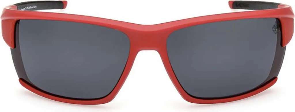 Lunettes Timberland TB9308 MATTE RED monture large 68mm pour homme chic - 4
