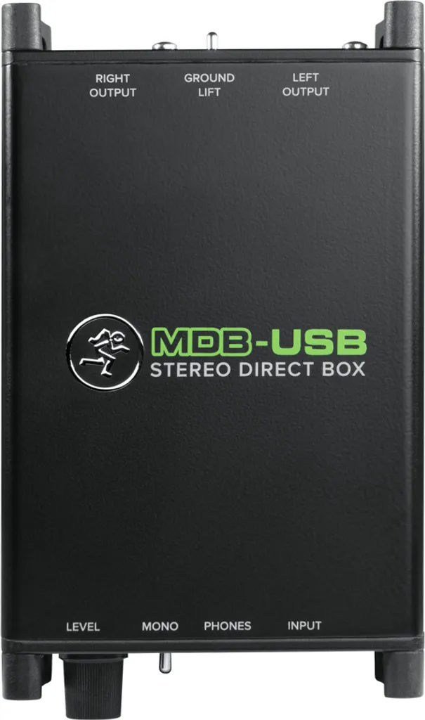 Boîtier USB vers XLR Mackie MDB-USB pour Diffusion Audio Sans Parasites