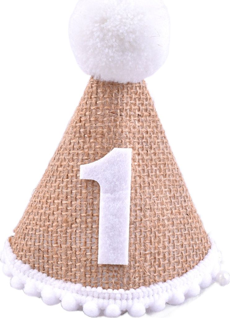 Geburtstagsmütze mit Bommelball, elastisch, geflochten, keine Verformung, breite Anwendungen, zum Dekorieren, leichte Geburtstagsparty-Mütze für...