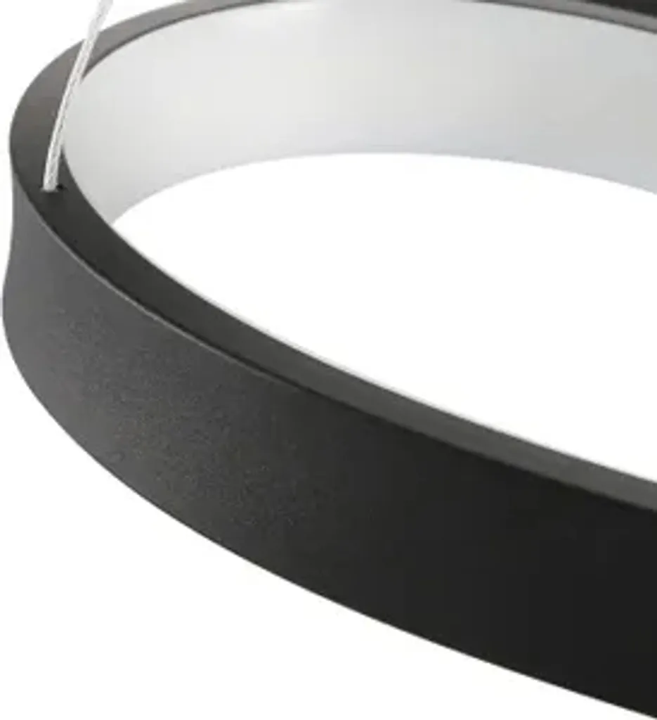 Lampe de Table LED à Intensité Variable avec Télécommande Noire 47W - 9