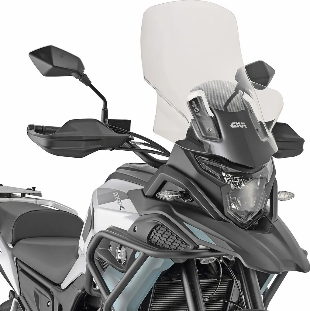 Bulle Transparente GIVI D9650ST Anti-Turbulences de Grande Qualité