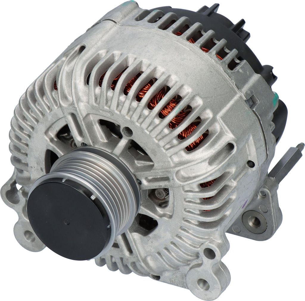 VALEO 439558 Lichtmaschine Generator LiMa 180A 14V für VW Passat Variant (3C5) Transporter V Bus (7HB, 7HJ, 7EB, 7EJ, 7EF, 7EG, 7HF, 7EC) GOLF PLUS