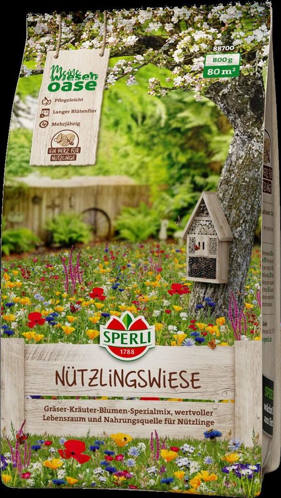 SPERLI Rasensamen Nützlingswiese 80 m² Produktbild 